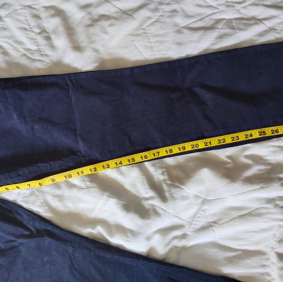 NWT Tommy Hilfiger Cropped Velvet Pants - Picture 4 of 6